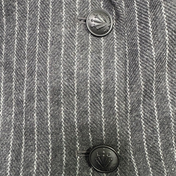 NWT | Rag & Bone Grey Stripe Charles Italian Wool Blazer - Picture 6 of 10